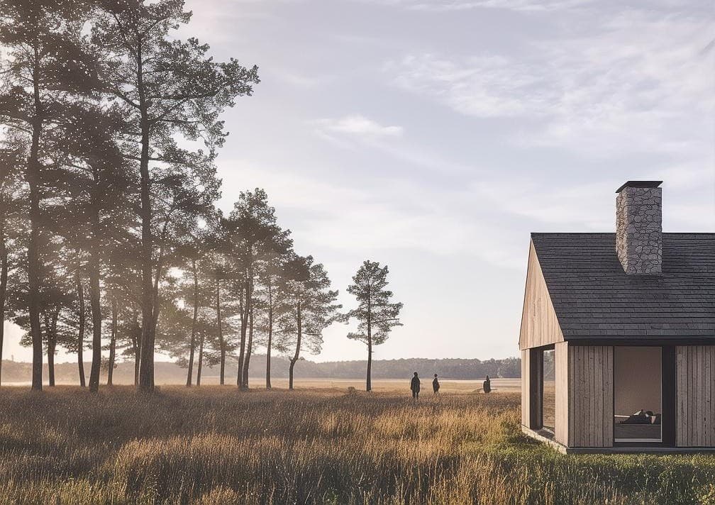 Folklore Cabin Retreat Latvia Zahrada