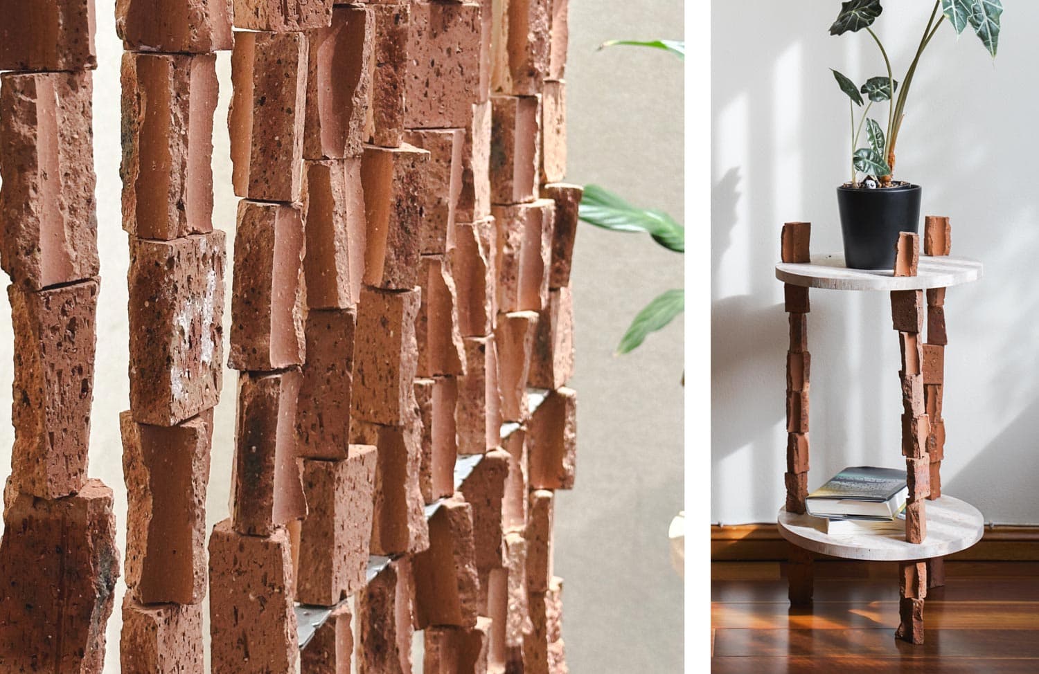 Reclaimed Broken Common Bricks project
