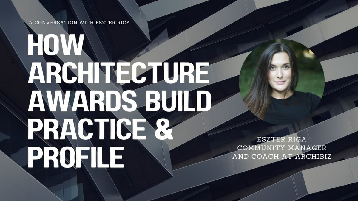 Eszter Riga ArchiBiz Interview